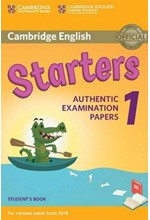 CAMBRIDGE YOUNG LEARNERS ENGLISH TESTS STARTERS 1 SB (FOR REVISED EXAM FROM 2018) N/E