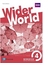 WIDER WORLD 4 WB (+ EXTRA ONLINE HOMEWORK)