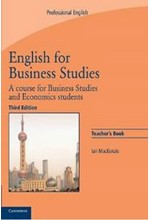 ENGLISH FOR BUSINESS STUDIES TCHR'S 3RD ED