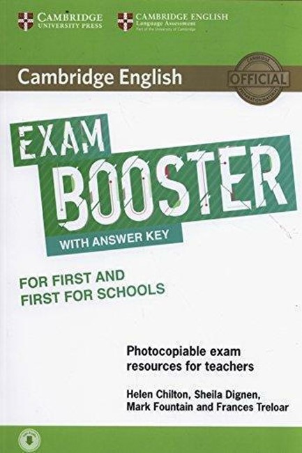 CAMBRIDGE ENGLISH EXAM BOOSTER FIRST + FIRST FOR SCHOOLS (+ AUDIO) W/A