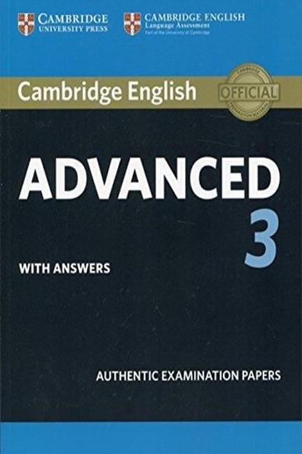 CAMBRIDGE ENGLISH ADVANCED 3 SB W/A