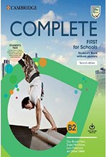 COMPLETE FIRST FOR SCHOOLS SB PACK (+ ONLINE PRACTICE & WB WITH AUDIO) 2ND ED