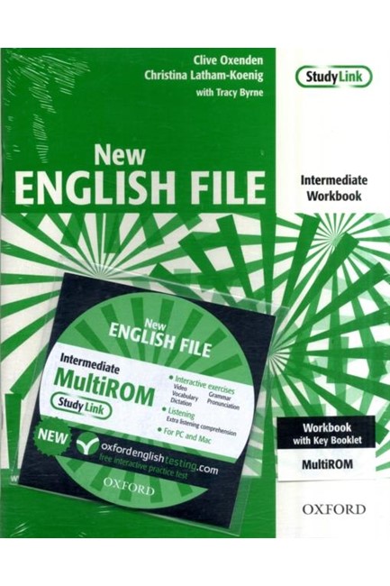 NEW ENGLISH FILE INTERMEDIATE WB WITH KEY (+ MULTI-ROM)