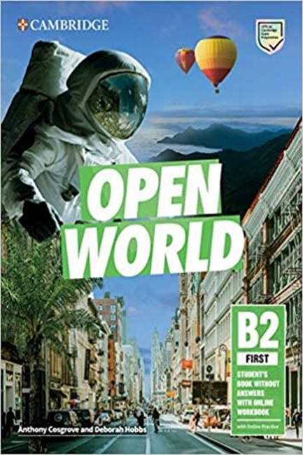 OPEN WORLD B2 FIRST SB PACK (+ WB WITH AUDIO DOWNLOAD)