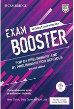 CAMBRIDGE ENGLISH EXAM BOOSTER PRELIMINARY & PRELIMINARY FOR SCHOOLS (+ AUDIO) - FOR 2020 EXAMS