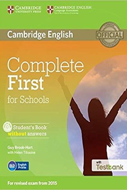 COMPLETE FIRST FOR SCHOOLS SB WO/A (+ CD-ROM +TESTBANK)