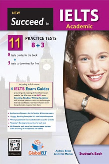 NEW SUCCEED IN IELTS ACADEMIC 11(8+3) PRACTICE TESTS SB