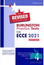 BURLINGTON PRACTICE TESTS MICHIGAN ECCE 4 TCHR'S 2021