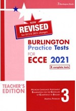 BURLINGTON PRACTICE TESTS MICHIGAN ECCE 3 TCHR'S 2021