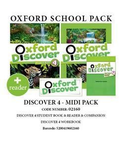 OXFORD DISCOVER 4 PACK MIDI (SB+ WB+ COMPANION+ READER) - 02160