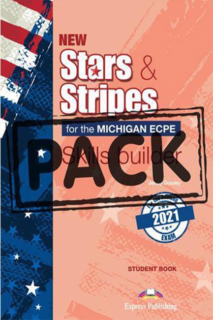 NEW STARS & STRIPES MICHIGAN ECPE 2021 EXAM SKILLS BUILDER (+ DIGIBOOKS APP)