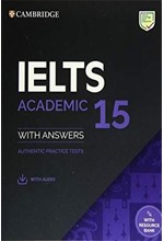 CAMBRIDGE IELTS 15 ACADEMIC SELF STUDY PACK (+ DOWNLOADABLE AUDIO)