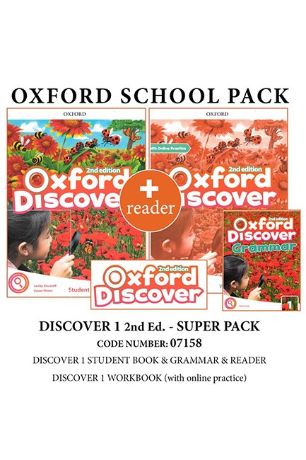 DISCOVER 1 (II ed) SUPER PACK -07158