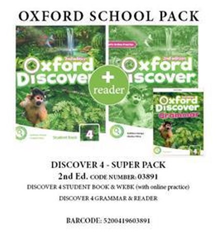 DISCOVER 4 (II ed) SUPER PACK -03891