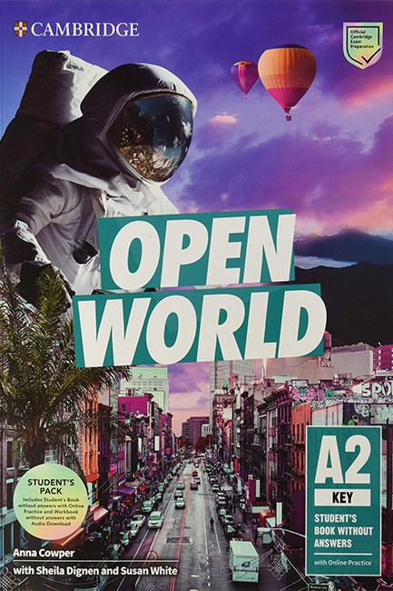 OPEN WORLD A2 KEY SB PACK (+ WB WITH AUDIO DOWNLOAD)