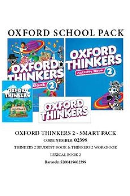 OXFORD THINKERS 2 SMART PACK (SB + WB + LEXICAL 2) - 02399