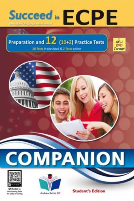 SUCCEED IN MICHIGAN ECPE 12 PRACTICE TESTS 2021 FORMAT COMPANION