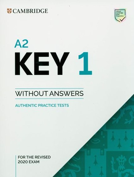 CAMBRIDGE KEY ENGLISH TEST 1 SB (FOR REVISED EXAMS FROM 2020)