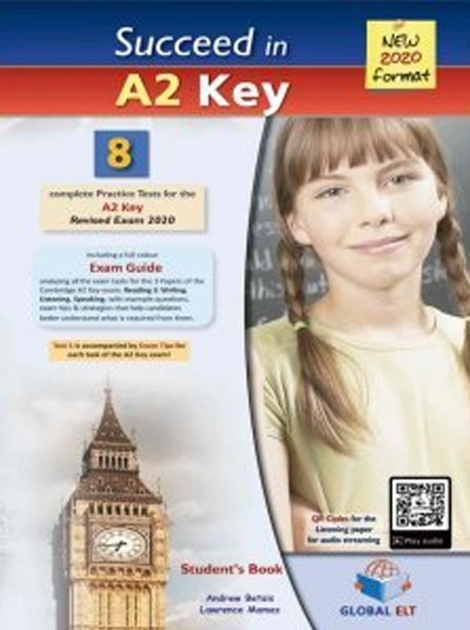 SUCCEED IN A2 KEY 8 PRACTICE TESTS SELF STUDY EDITION NEW 2020 FORMAT