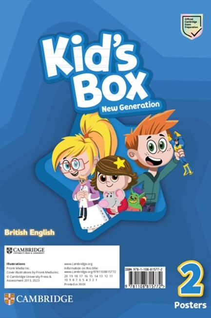 KID'S BOX NEW GENERATION 2 FLASHCARDS