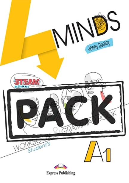 4MINDS A1 WB & GRAMMAR BOOK (+DIGIBOOKS APP)