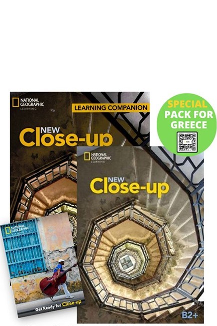 NEW CLOSE-UP B2+ SPECIAL PACK FOR GREECE (SB + SPARK + COMPANION & TESTBOOK & NOTEBOOK)