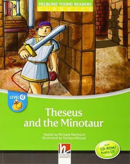 THESEUS AND THE MINOTAUR (LEVEL D) (+CD)