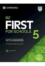 CAMBRIDGE ENGLISH FIRST FOR SCHOOLS 5 SELF STUDY PACK (+ DOWNLOADABLE AUDIO)