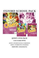 QUEST 1 FULL PACK (SB +WB + GRAMMAR +COMPANION) - 04782