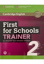 CAMBRIDGE ENGLISH FIRST FOR SCHOOLS TRAINER 2 ( + ON LINE AUDIO+EBOOK)