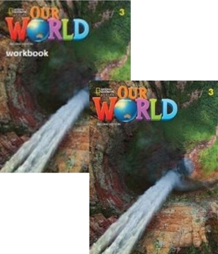 OUR WORLD 3 SPECIAL PACK FOR GREECE (SB + SPARK + WB & WORDLIST) BRIT. ED 2ND ED