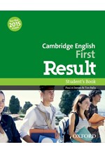 CAMBRIDGE ENGLISH FIRST RESULT SB N/E