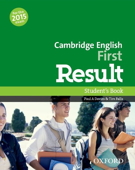 CAMBRIDGE ENGLISH FIRST RESULT SB N/E