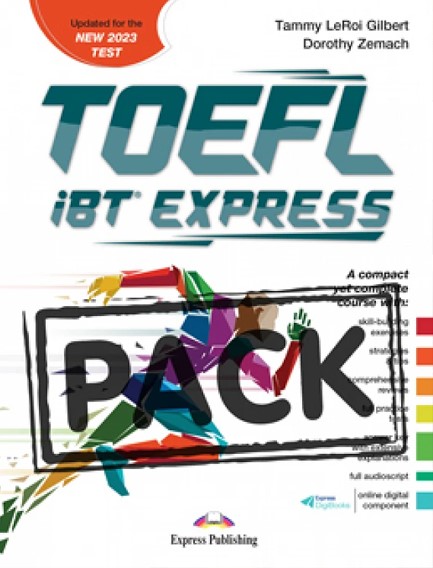 TOEFL IBT EXPRESS UPDATED FOR THE NEW 2023 TEST- STUDENT'S BOOK (WITH DIGIBOOKS APP)