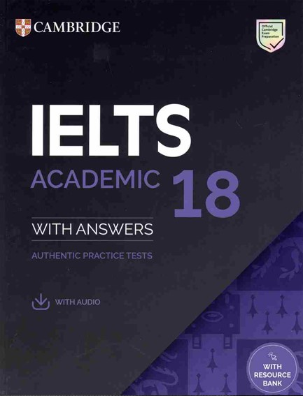 CAMBRIDGE IELTS 18 ACADEMIC SELF STUDY PACK (+ DOWNLOADABLE AUDIO)