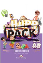 HAPPY TOONS JUNIOR A & B PACK (SB WITH DIGI APP+ALPHABET BOOK)