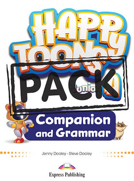 HAPPY TOONS JUNIOR A COMPANION & GRAMMAR (WITH DIGI APP)