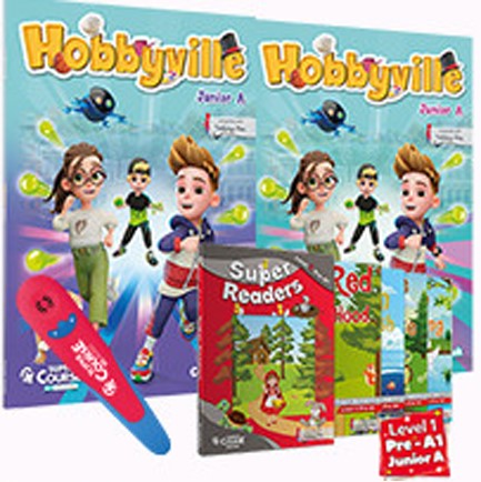 HOBBYVILLE JUNIOR A ΠΑΚΕΤΟ + S.READERS LEVEL1 +TALKING PEN