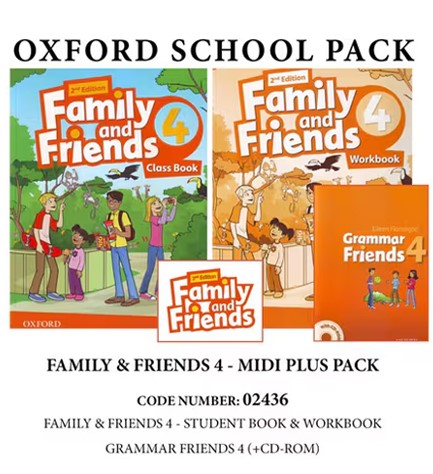 PACK FAMILY AND FRIENDS 4 MIDI PLUS PACK - 02436