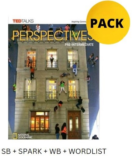 PERSPECTIVES PRE-INTERMEDIATE PACK (SB + SPARK + WB + WORDLIST) BRIT. ED