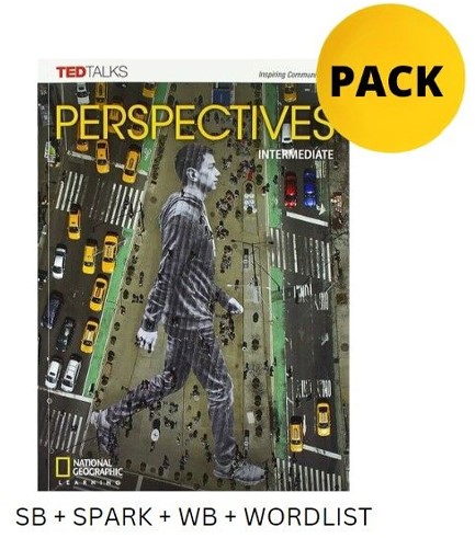 PERSPECTIVES INTERMEDIATE PACK (SB + SPARK + WB + WORDLIST) BRIT. ED