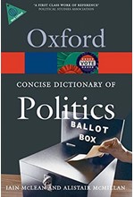 OXFORD CONCISE DICTIONARY OF POLITICS PB