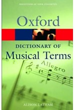 OXFORD DICTIONARY OF MUSICAL TERMS PB