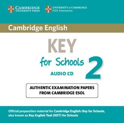 CAMBRIDGE KEY ENGLISH TEST FOR SCHOOLS 2 CD