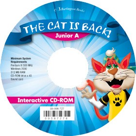 THE CAT IS BACK JUNIOR A INTERACTIVE CDROM