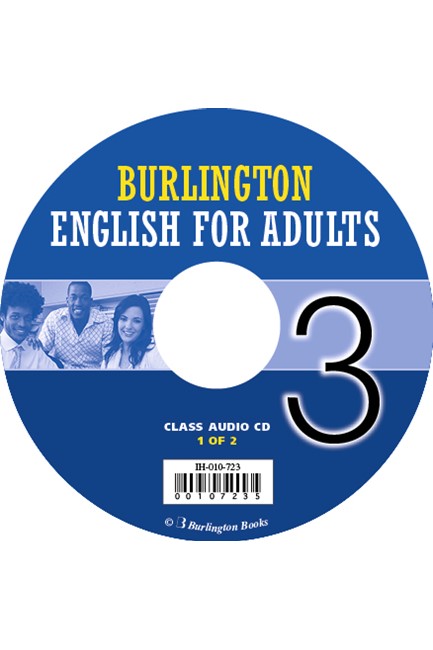 BURLINGTON ENGLISH FOR ADULTS 3 CLASS CDS