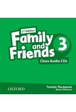 FAMILY AND FRIENDS 3 CD CLASS 2ND ED