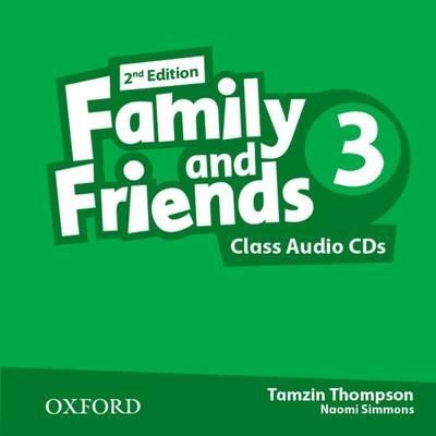 FAMILY AND FRIENDS 3 CD CLASS 2ND ED