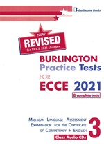 BURLINGTON PRACTICE TESTS MICHIGAN ECCE 3 CD CLASS 2021