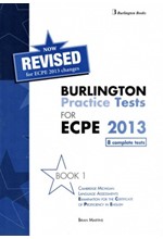BURLINGTON PRACTICE TESTS MICHIGAN ECPE 1 CD CLASS 2021